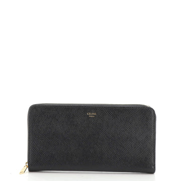 Celine Multifunction Zip Wallet Leather Large