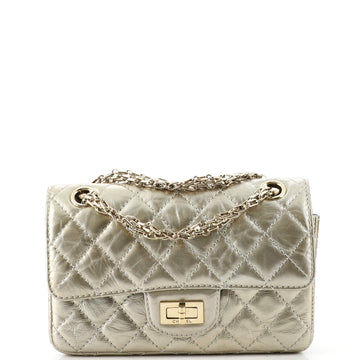 Chanel Reissue 2.55 Flap Bag Quilted Aged Calfskin Mini