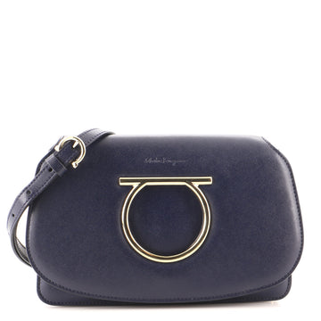 Salvatore Ferragamo Vela Crossbody Bag Leather Mini