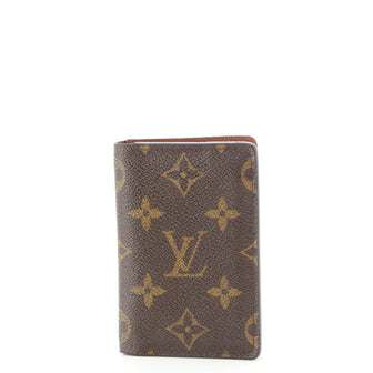 Louis Vuitton Pocket Organizer Monogram Canvas
