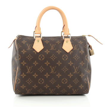 Louis Vuitton Speedy Handbag Monogram Canvas 25