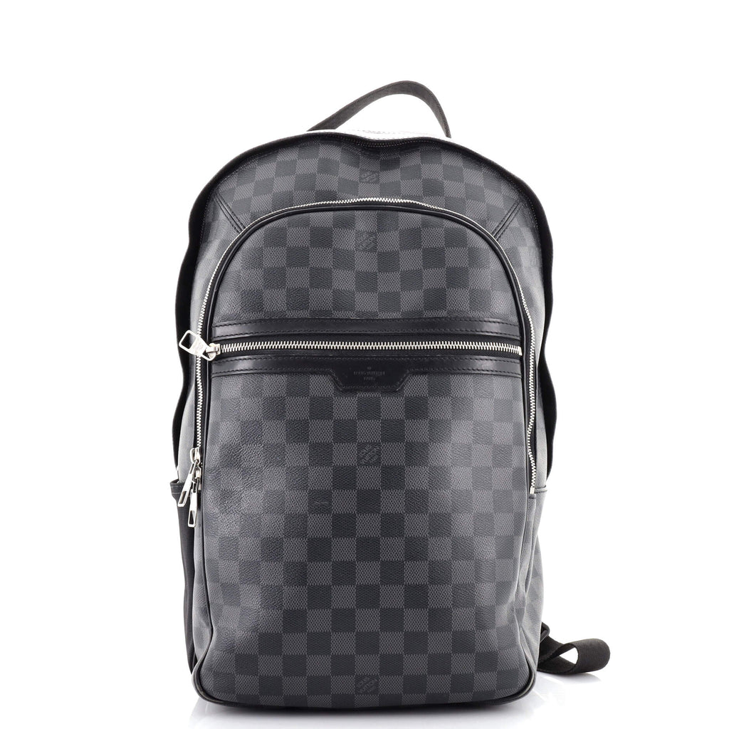 Louis Vuitton Michael Backpack Damier Graphite Black 1484691
