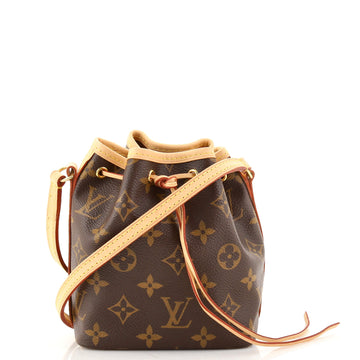 Louis Vuitton Noe Handbag Monogram Canvas Nano