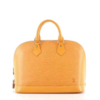 Louis Vuitton Vintage Alma Handbag Epi Leather PM