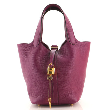 Hermes Picotin Lock Bag Clemence PM