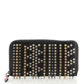 Christian Louboutin Panettone Wallet Spiked Leather
