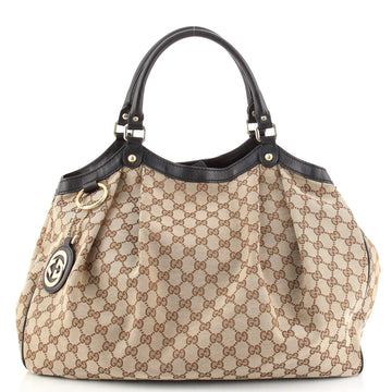 Gucci Sukey Tote GG Canvas Large