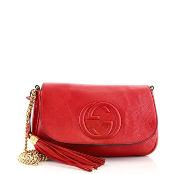 Gucci Soho Chain Crossbody Bag Leather Medium