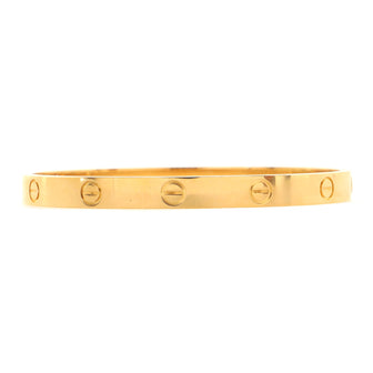 Cartier Love Bracelet 18K Yellow Gold