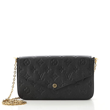 Louis Vuitton Felicie Pochette Monogram Empreinte Leather