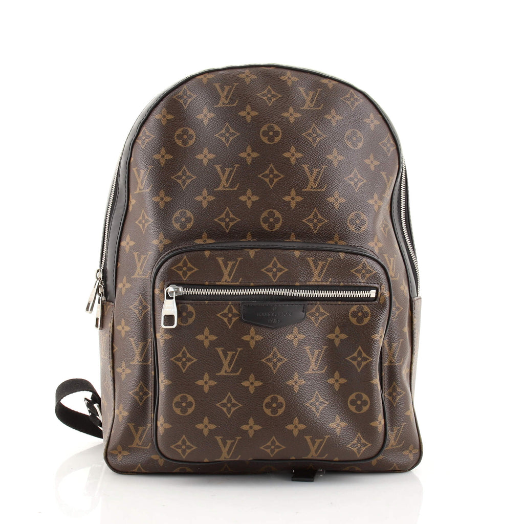 Backpacks Louis Vuitton Monogram Macassar Canvas Josh Backpack Bag