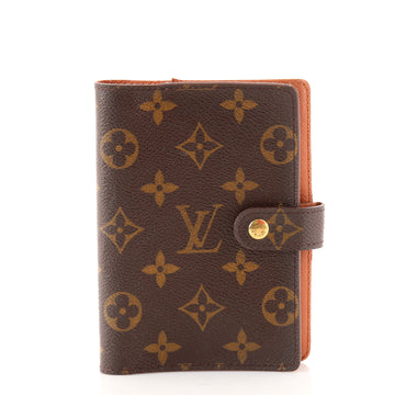 Louis Vuitton Ring Agenda Cover Monogram Canvas PM