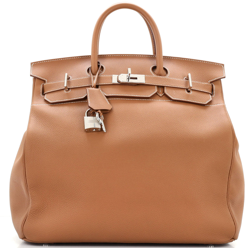 Hermès Evelyne TPM Bag Craie Togo Leather - Palladium Hardware