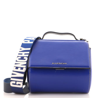 Givenchy Logo Strap Pandora Box Bag Leather Mini