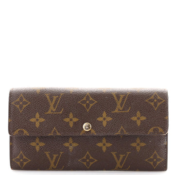 Louis Vuitton Vintage Sarah Wallet Monogram Canvas