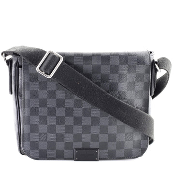 Louis Vuitton District Messenger Bag Damier Graphite PM