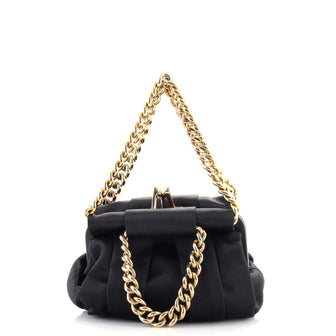 Christian Louboutin Yoyo Frame Clutch Satin