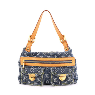 Louis Vuitton Baggy Handbag Denim PM