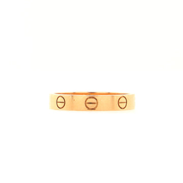Cartier Love Wedding Band Ring 18K Rose Gold