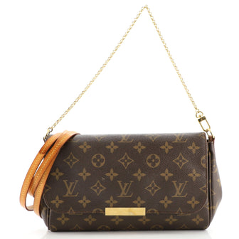 Louis Vuitton Favorite Handbag Monogram Canvas MM