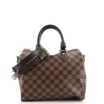 Louis Vuitton Speedy Bandouliere Bag Damier 25