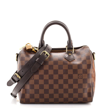 Louis Vuitton Speedy Bandouliere Bag Damier 25
