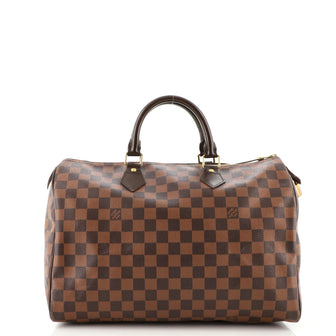 Louis Vuitton Speedy Handbag Damier 35