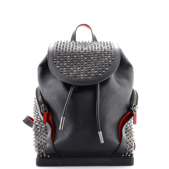 Christian Louboutin Explorafunk Backpack Spiked Leather