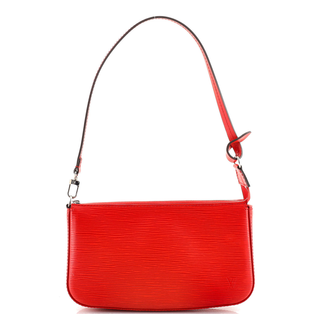 Louis Vuitton Amarante Epi Leather Pochette Accessoires Nm in Red