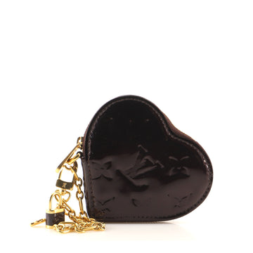 Louis Vuitton Heart Coin Purse Monogram Vernis