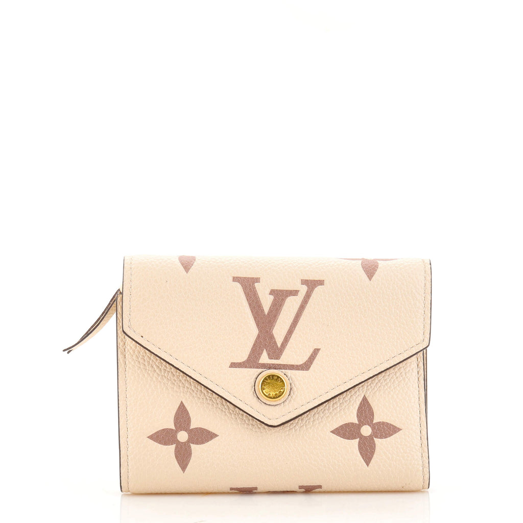 Louis Vuitton Victorine Bicolor Monogram Empreinte Giant Wallet
