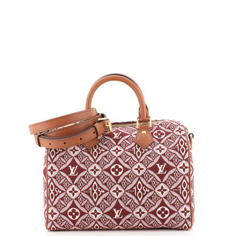 Louis Vuitton Speedy Bandouliere Bag Limited Edition Since 1854 Monogram Jacquard 25