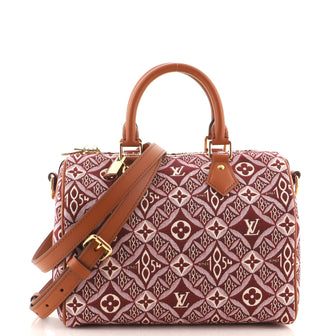 Louis Vuitton Speedy Bandouliere Bag Limited Edition Since 1854 Monogram Jacquard 25