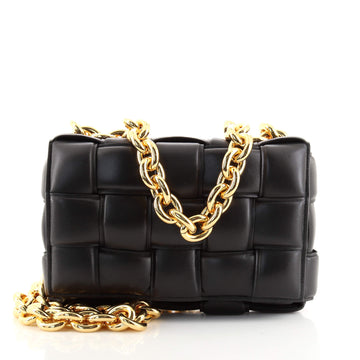 Bottega Veneta Cassette Crossbody Bag Padded Maxi Intrecciato Leather