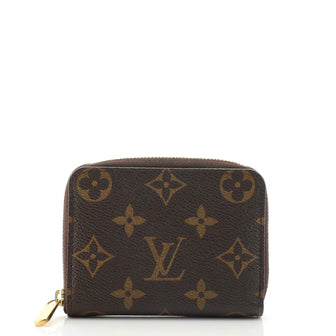 Louis Vuitton Zippy Coin Purse Monogram Canvas