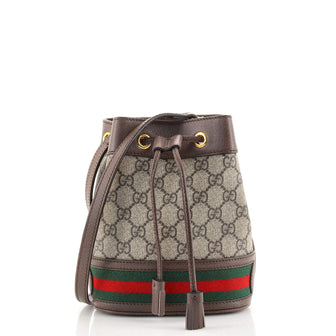 Gucci Ophidia Bucket Bag GG Coated Canvas Mini