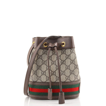 Gucci Ophidia Bucket Bag GG Coated Canvas Mini