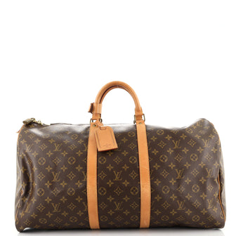 Louis Vuitton Keepall Bag Monogram Canvas 55