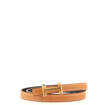 Hermes Focus Reversible Belt Leather Thin