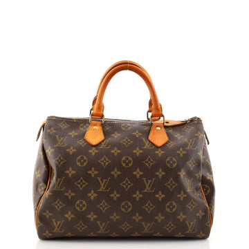 Louis Vuitton Speedy Handbag Monogram Canvas 30