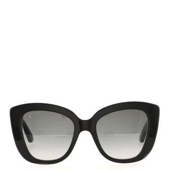 Gucci Interlocking G Cat Eye Sunglasses Acetate