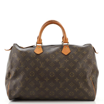 Louis Vuitton Speedy Handbag Monogram Canvas 35