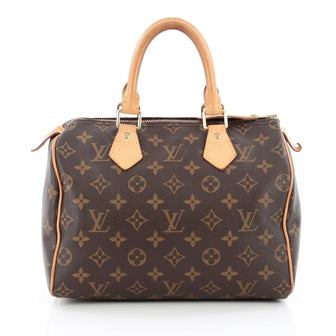 Louis Vuitton Speedy Handbag Monogram Canvas 25