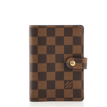 Louis Vuitton Ring Agenda Cover Damier PM