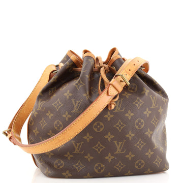Louis Vuitton Petit Noe Handbag Monogram Canvas