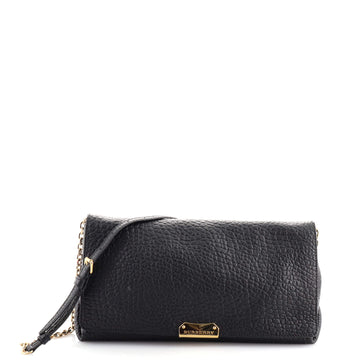 Burberry Mildenhall Shoulder Bag Heritage Grained Leather Medium