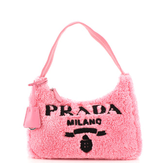Prada Re-Edition 2000 Hobo Terry Cloth Mini