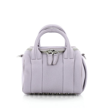 Alexander Wang Rockie Satchel Leather Mini