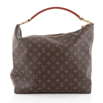 Louis Vuitton Sully Handbag Monogram Canvas MM