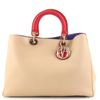 Christian Dior Diorissimo Tote Smooth Calfskin Large
